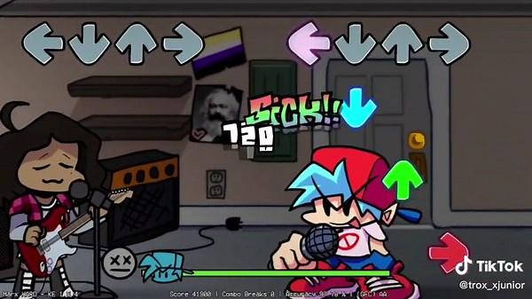 Sunday FNF Guitar Rock Mod | FNF Sunday Fun with Carol