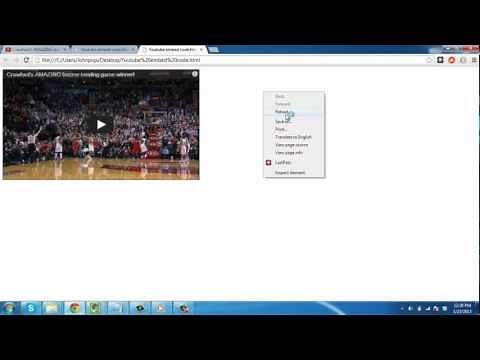 How to Center YouTube Video Embed