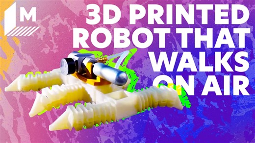 Meet the 3D-printed robot that walks without electronics
