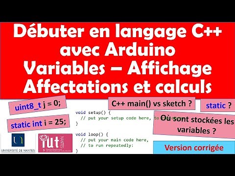 Getting Started in C++ with Arduino: Variables, Display (Terminal), Calculations and Assignments. v2