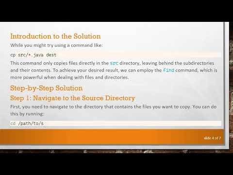 How to Copy All Java Files to a Specified Folder in Ubuntu