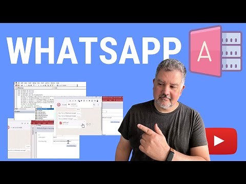 How to Send WhatsApp Messages from Microsoft Access