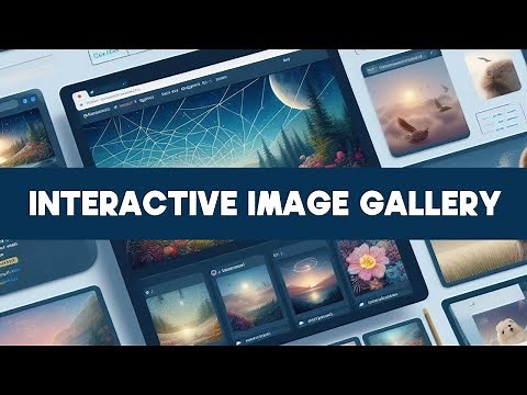 How To Make Responsive Image Gallery With HTML CSS JS | Image Gallery Design