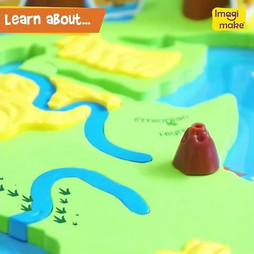 Mapology | Physical Features of World | Geography Learning Aid | 5 Years & above