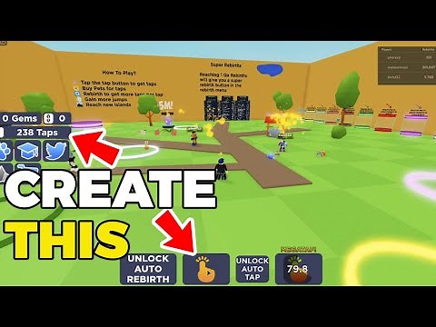 How to make a Tapping Simulator in Roblox Studio (Clicker)