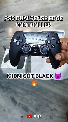 PlayStation 5 Dualsense Edge Midnight BLACK Edition Controller 🔥