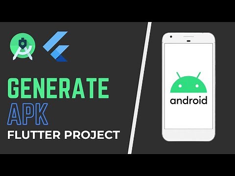 How to generate APK file in Flutter | Android Studio | LATEST | 2021