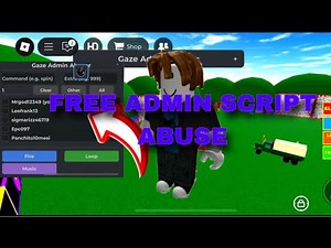 Roblox Free Admin Hack Script 2025 | FE + OP Features Showcase