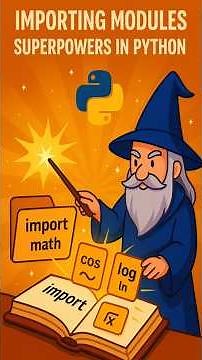 Unlock the Power of Python: Importing Modules Simplified #python #pythonforbeginners