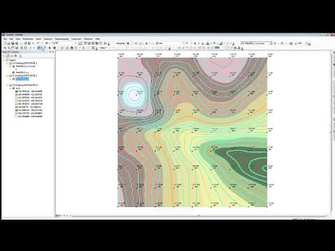 ArcMap Contours