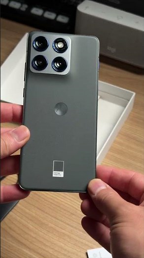 Motorola Edge 70 (Gadget Grey) - UNBOXING and FIRST LOOK!