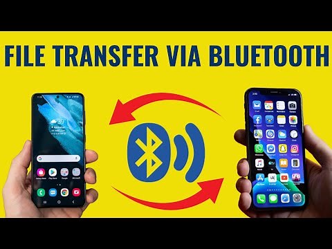 How to transfer photos, videos & files from a phone to another via Bluetooth