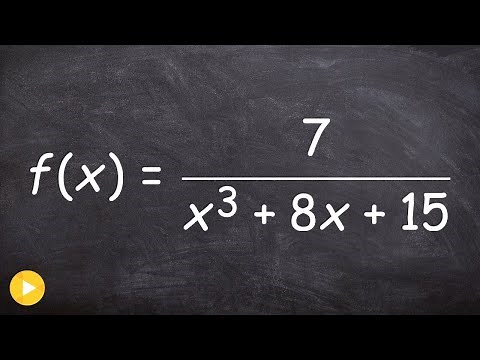 How to find the domain of a rational function - domain and range