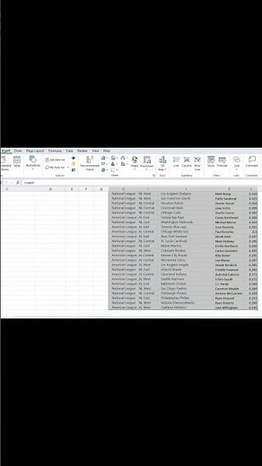 How to Create a Table in Excel | Quick and Easy
