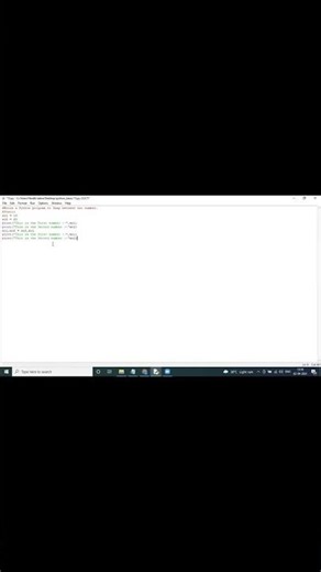 Python Program to Swap Two Numbers | Class 11 IP/CS #python #programming #coding #code