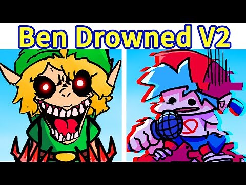 Friday Night Funkin': VS Ben Drowned V2.0 HORROR FULL WEEK (The Mic Of Time) [FNF Mod/HARD]