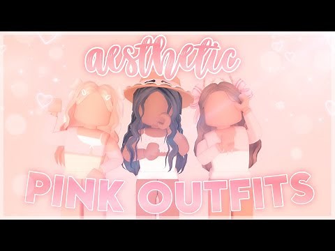 Aesthetic Pink OUTFITS for ROBLOX + CODES & LINKS || 𝐉𝐱𝐧𝐧𝐢𝐚 ☁️ .°･