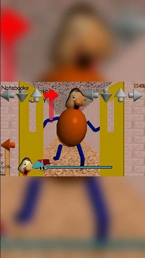 FNF: Baldi's Basics Madness V1 – Good Ending / Final Song #shorts #short