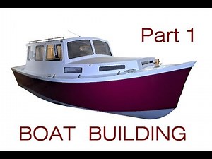 PLYWOOD BOAT BUILDING PROJECTS DE23 Part 1