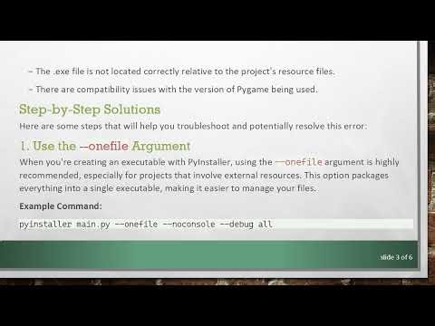 Fixing the pyiboot01_bootstrap PyInstaller Error