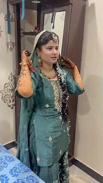 Meri cousin ki mehndi ka function 😍#minivlog #mehndi #function #shorts