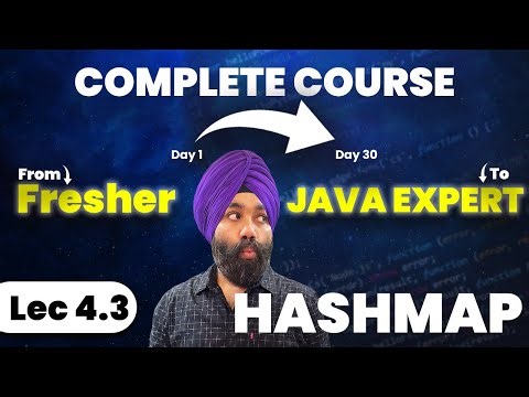 4.3 – Maps in Java (Complete Working of HashMap Explained in Detail)