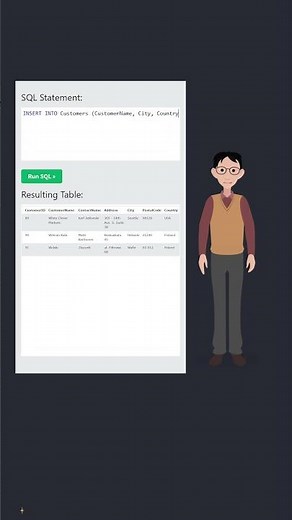 SQL INSERT INTO - Part 3 - INSERT INTO Specific Columns #sql #programming #w3schools
