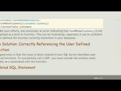 How to Use a User Defined Function in INSERT INTO Statements in SQL Server