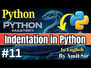 #11 Indentation Python with Example | Python Tutorial for Beginners | Code Tpoint