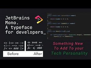 Best font for Visual Studio 2022 and Visual Studio Code - Checkout this developer font by Jetbrains