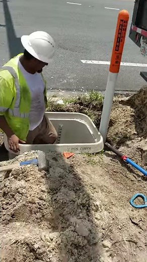 How a Fiber Optic Cable Trench Is Dug for Fiber Maps