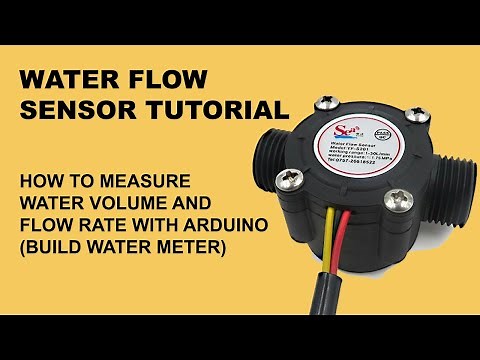 How to Use Water Flow Sensor (Make Water Meter with Arduino or ESP8266)