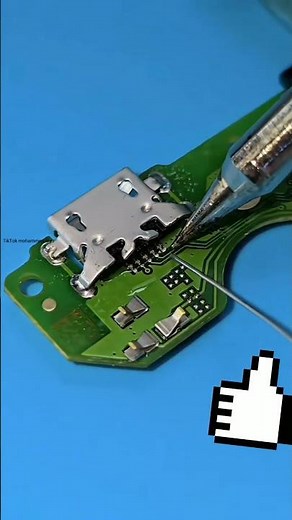 How to Replace the Micro USB Charging Connector! #shortvideo