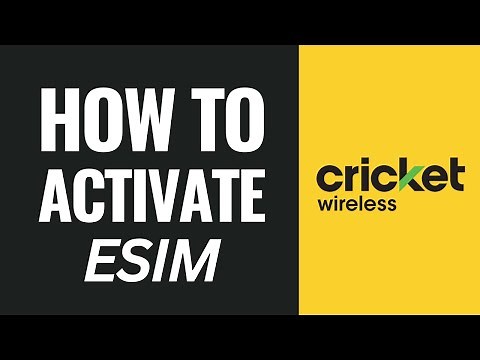 How To Activate Cricket Wireless Esim (2025) cricket esim activation