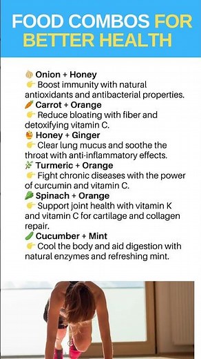 Top 6 Food Combos for Better Health | Eat Smart, Feel Better