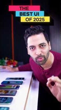 Best Smartphone UI of 2025 😍 #shorts