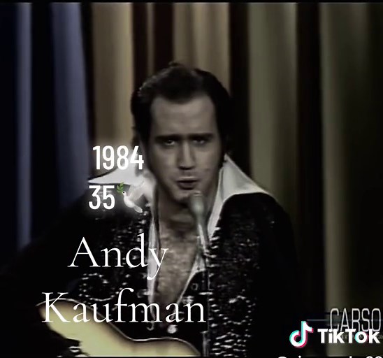 #CapCut Andrew Geoffrey Kaufman born January 17, 1949 – May 16, 1984 was an American entertainer and performance artist. After working in small comedy clubs in the early 1970s, Kaufman came to the attention of a wider audience in 1975, when he was invited to perform portions of his act on the first season of Saturday Night Live. His Foreign Man character was the basis of his performance as Latka Gravas on the hit television show Taxi from 1978 until 1983. Portions of Kaufman's Foreign Man act we
