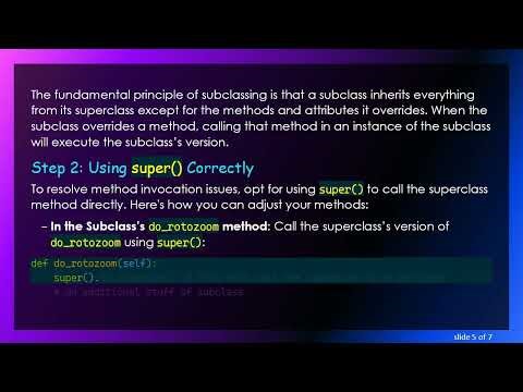 How to Properly Call Superclass Methods in a Subclass in Python