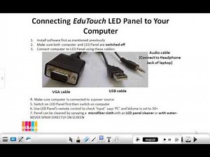 EasiNote Tutorial 1 - Installation and Setup.