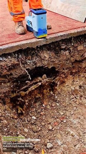 Hydraulic Earth Boring | Underground Cable Path Drilling Process