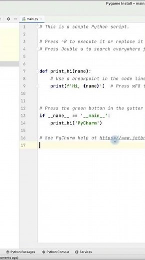 Add pygame to PyCharm