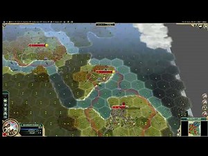 Can we win the civil war as the south in the last turn?! Civ 5 gameplay with commentary!
