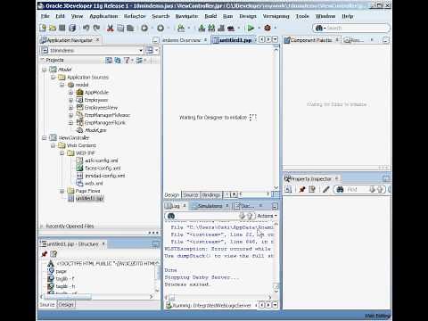 Oracle JDeveloper - First App in 10 minutes