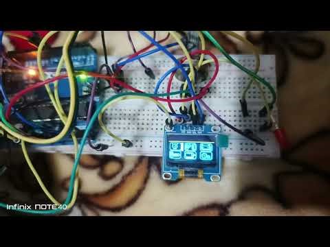 menu and sub menu in arduino with u8g2 library.