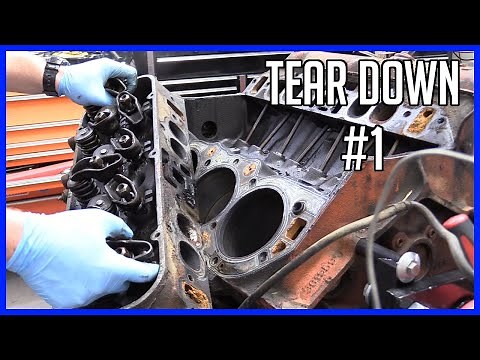 How to Build a Chevrolet 454 Big Block Part 1: Taking the Cylinder Heads Off!