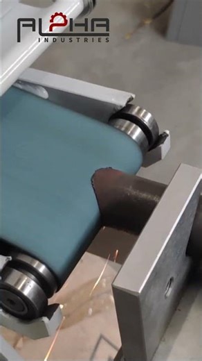 Tube End Grinding & Strip Winding Machine in Action | ALPHA