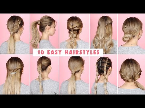 10 Easy Hairstyles for Long Hair