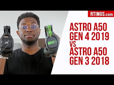 Astro A50 Gen 4 2019 vs A50 Gen 3 2017 Gaming Headphones Review - RTINGS.com