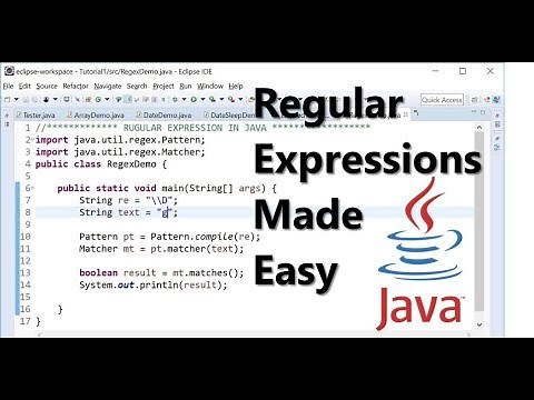 Regular Expressions Made Easy with Java - 2019 Tutorials