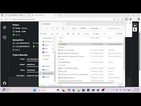 How to Create a Spring Boot Project Step-by-Step (Spring Initializr Guide)